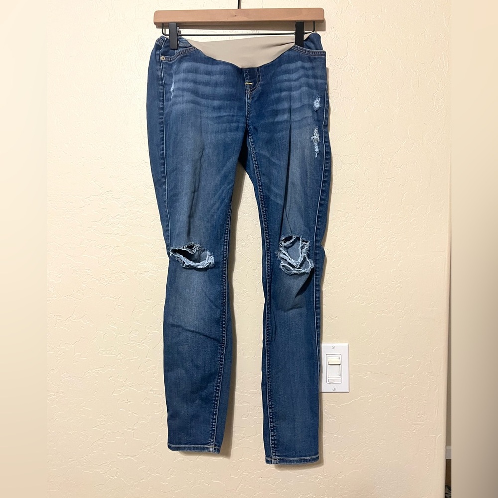 7 For All Mankind Maternity stretch denim sz 30